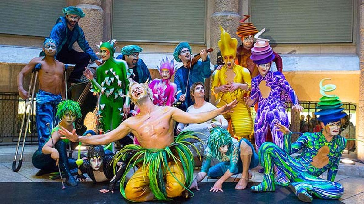 Cirque du Soleil presenta el seu espectacle ’Varekai’ a La Pedrera de Barcelona.