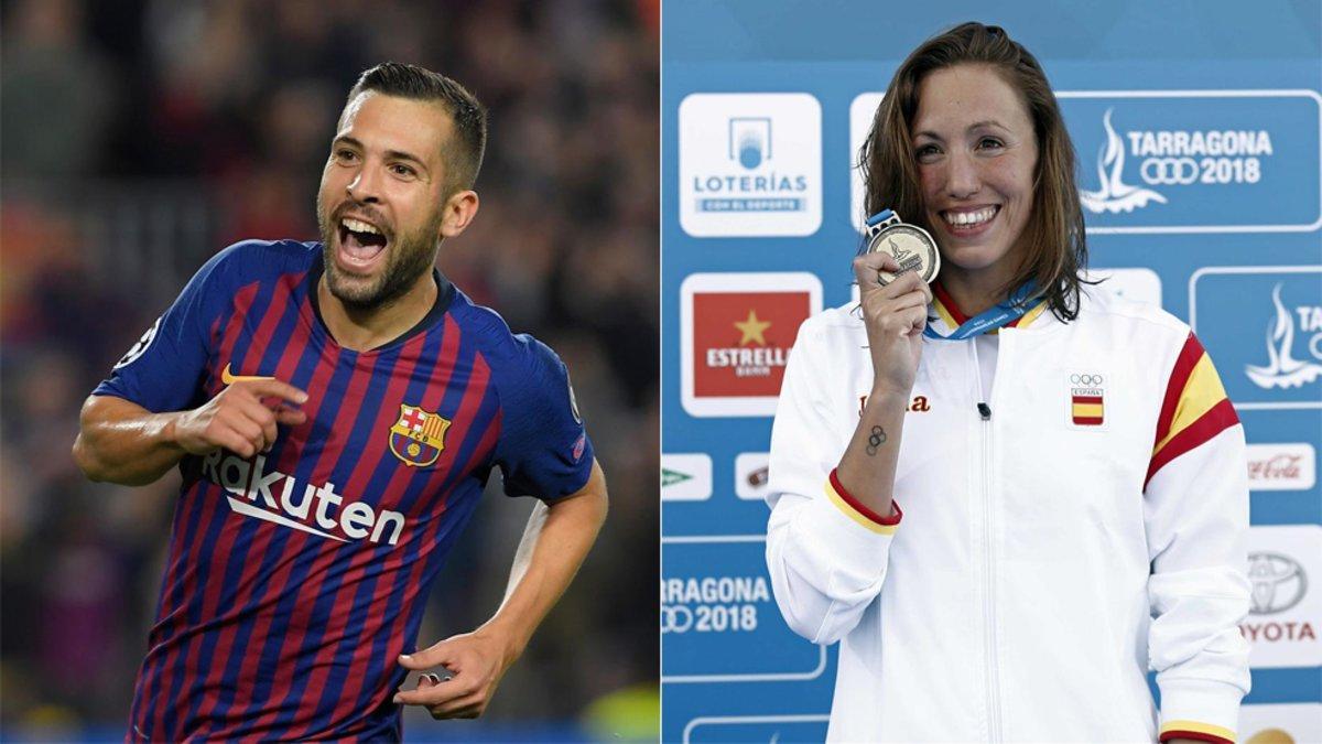 Jordi Alba y Jessica Vall, los mejores de 2018