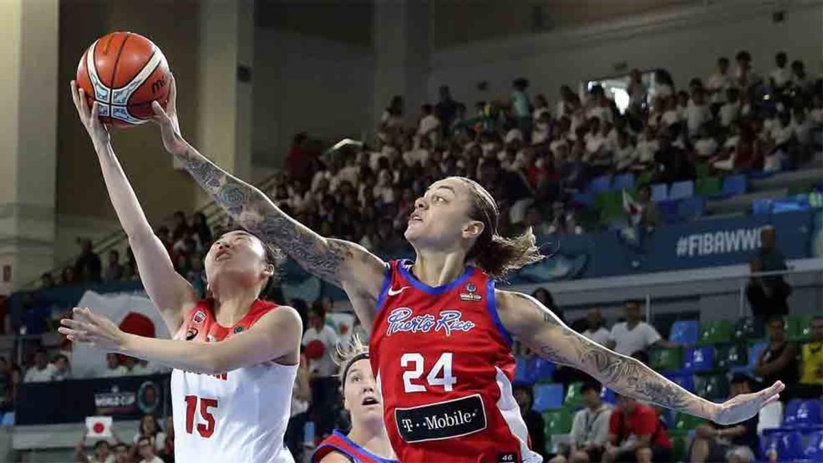 Puerto Rico perdió ante Japón en el Mundial de baloncesto femenino