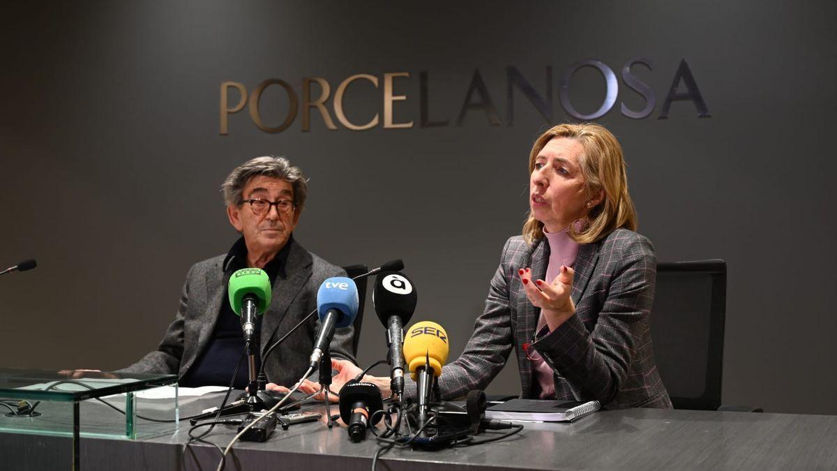 Héctor Colonques y María José Soriano durante la rueda de prensa. ANDREU ESTEBAN