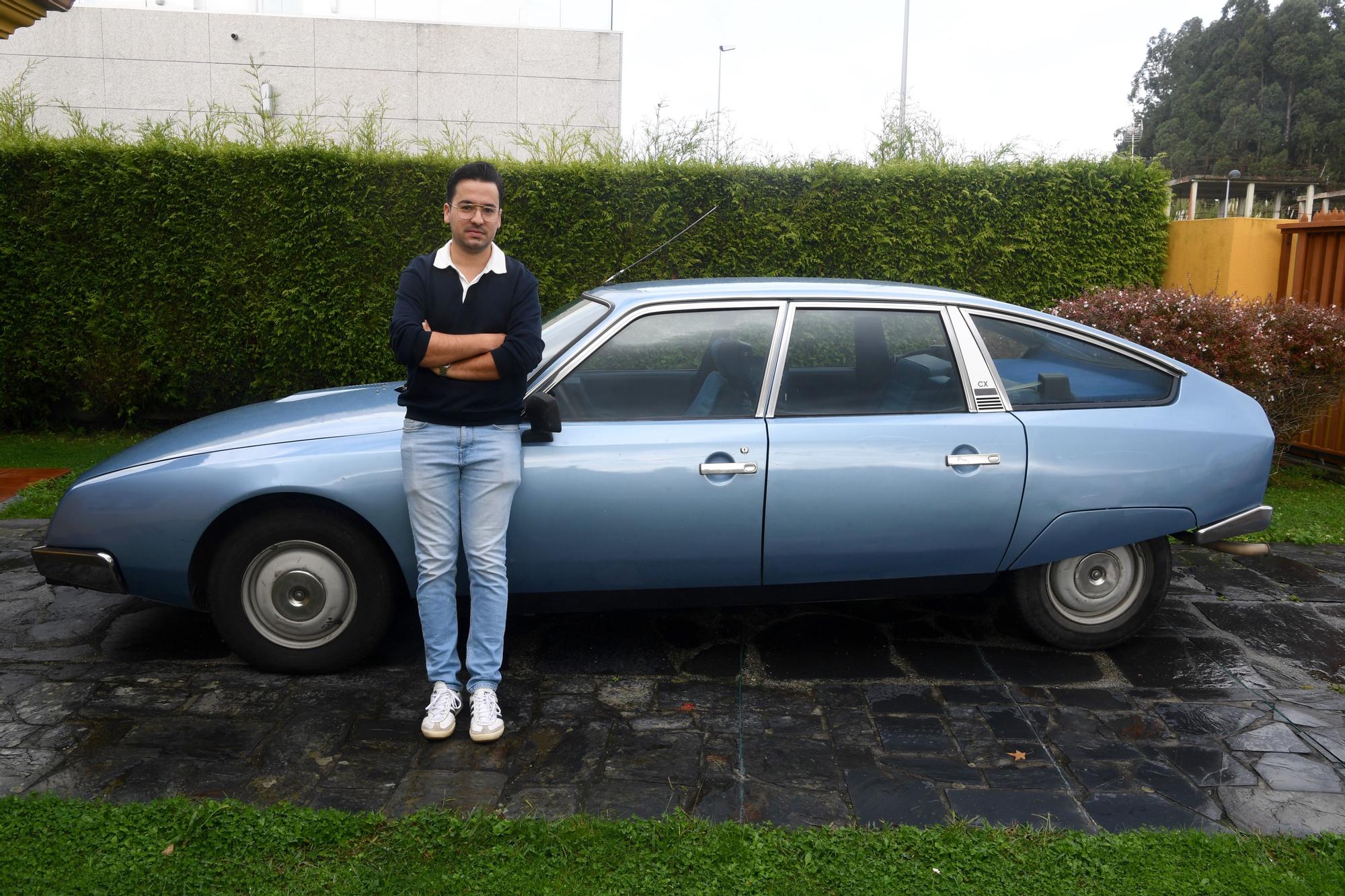 Mil kilómetros desde A Coruña por el coche del abuelo