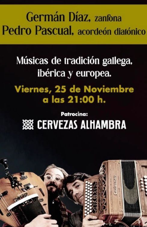 Cartel anunciador del concierto.