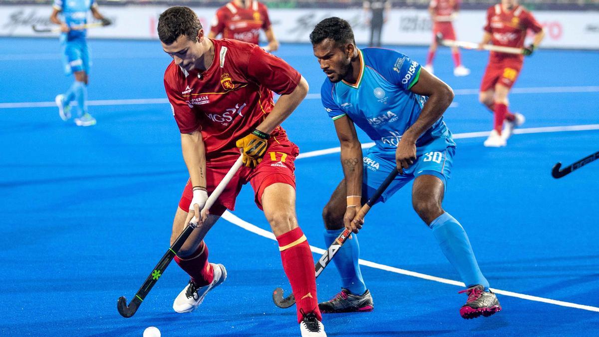 España está participando en el Mundial de hockey hierba