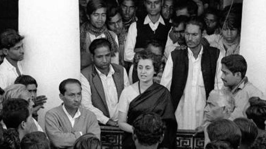 Indira Gandhi en una imagen de archivo.