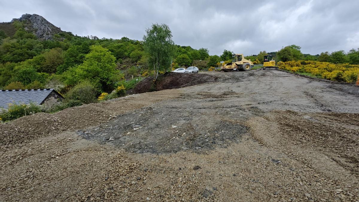 Imagen de las obras en marcha.