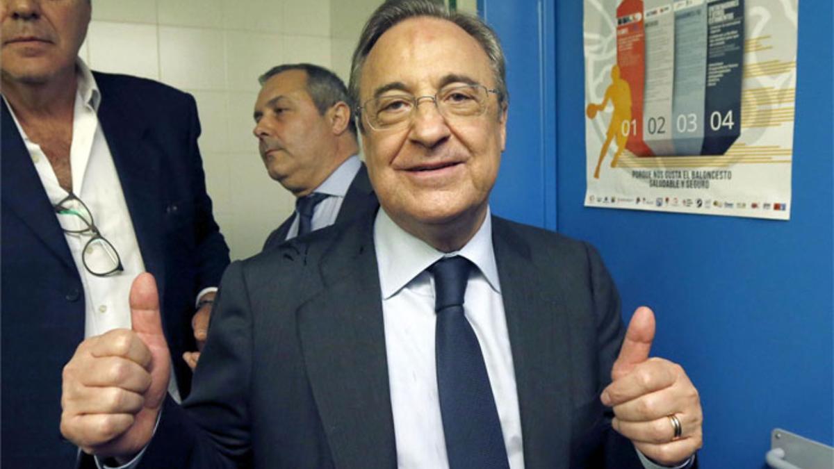 Florentino Pérez espera que el Madrid no sea sancionado