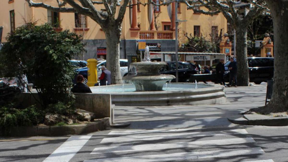 El pas de vianants reparat del passeig Joan Brudieu | AJ SEU