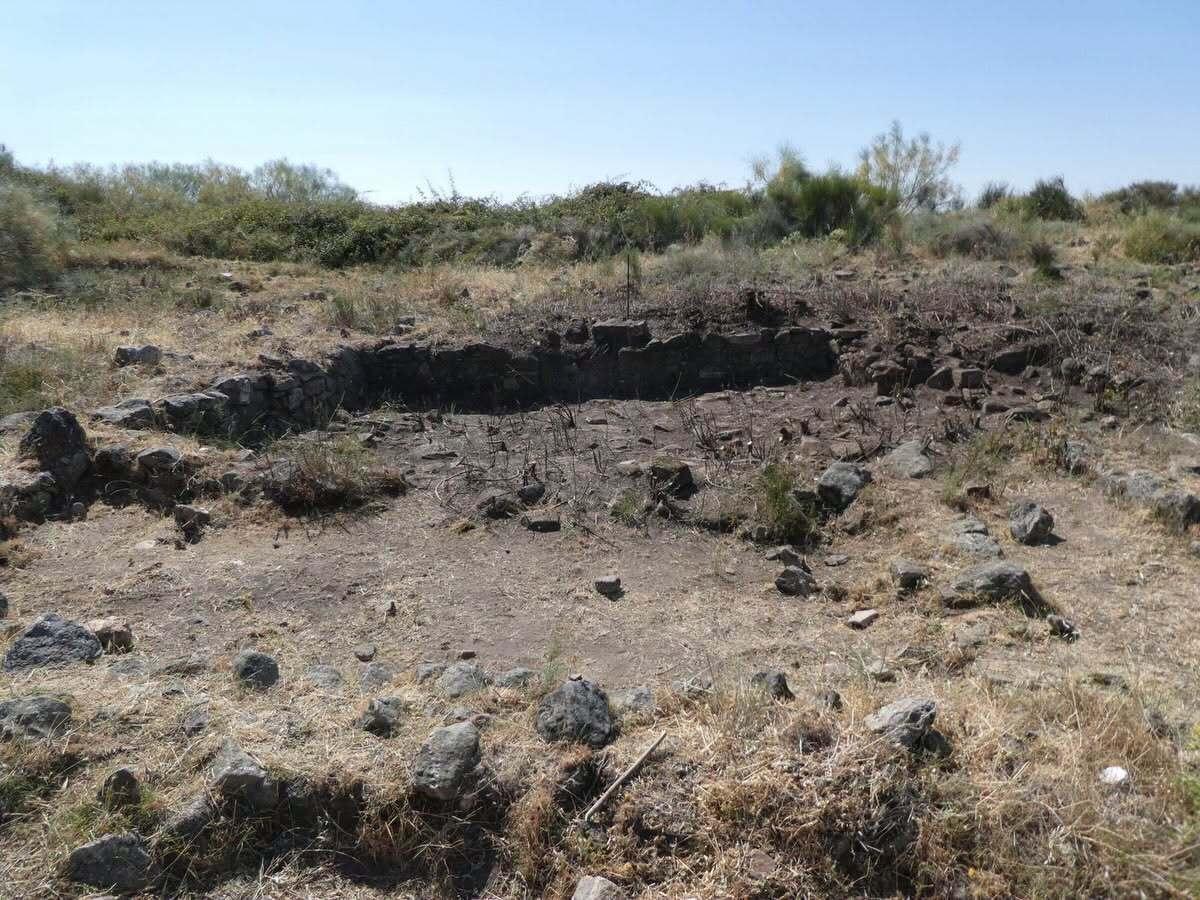 Yacimientos arqueológicos en la Sierra de San Cristóbal.