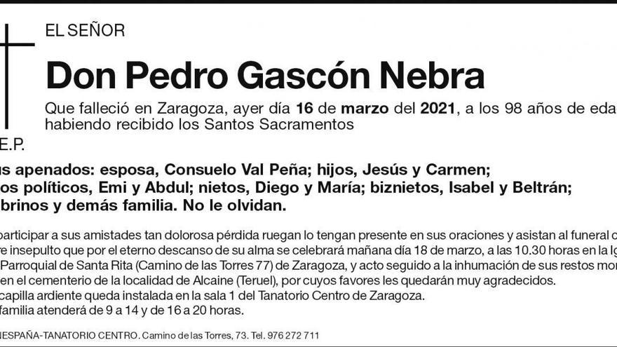 Pedro Gascón Nebra