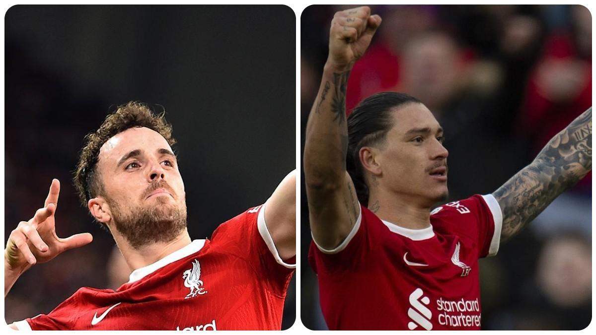 Slot elogió a Darwin Núñez por su recuperación: "Lo dio todo"