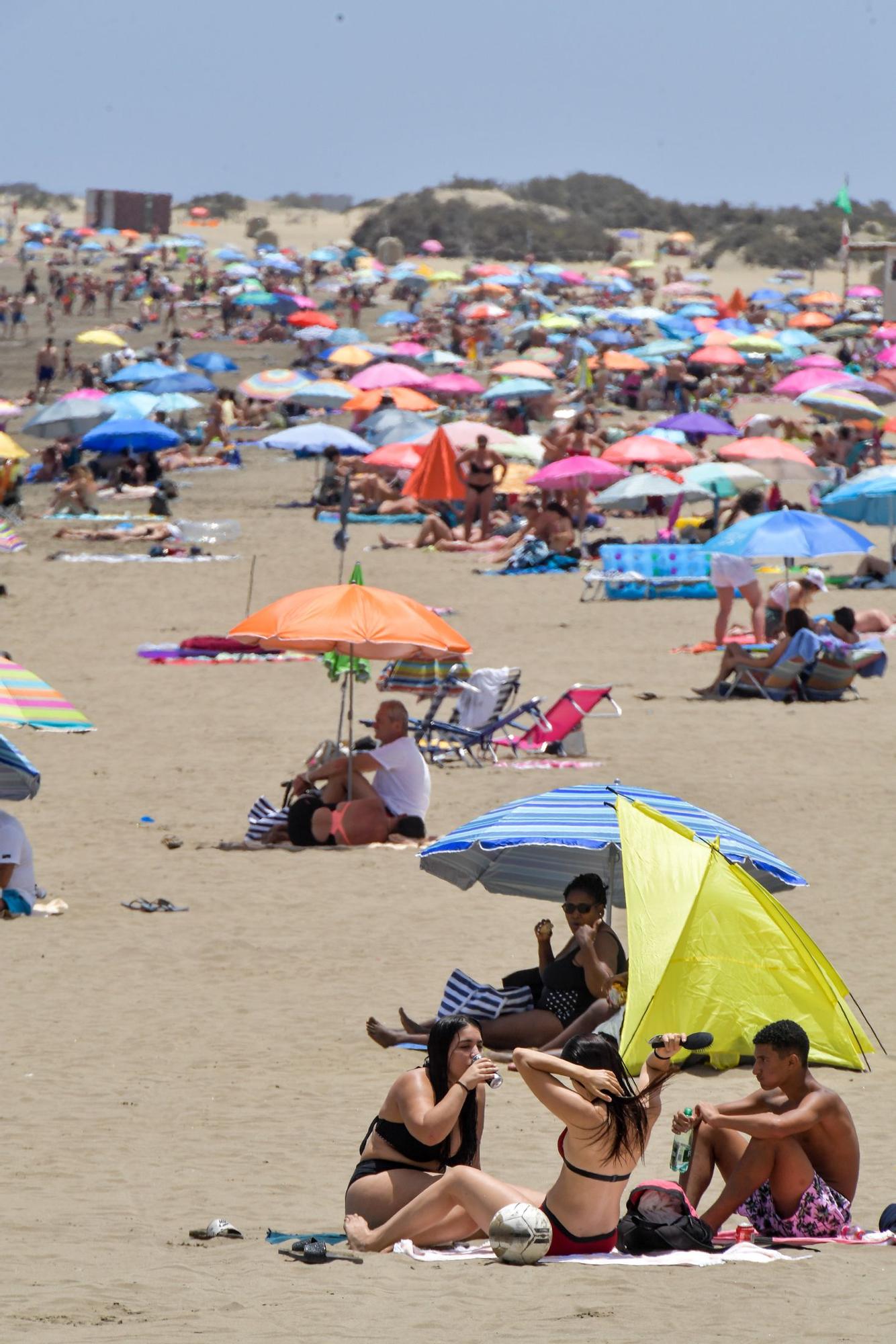 Ola de calor en Gran Canaria (16/07/2021)