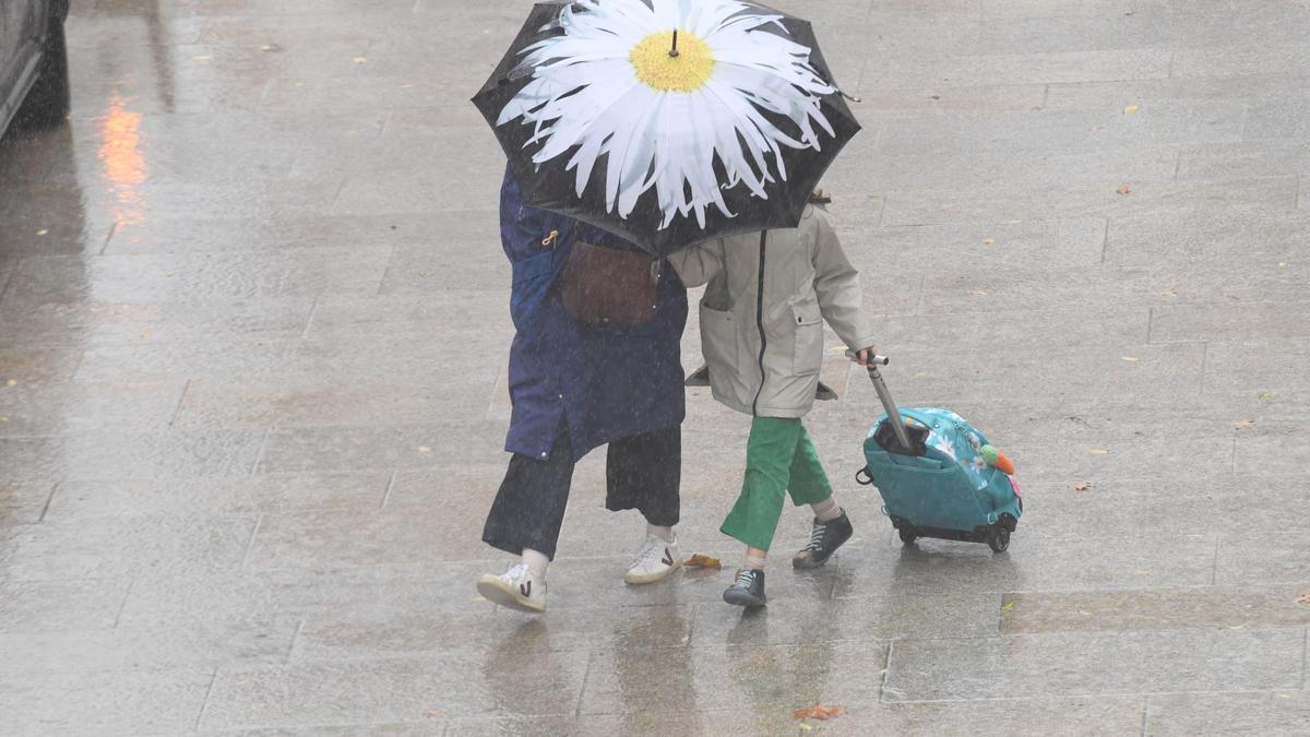 Lluvias esta semana en A Coruña