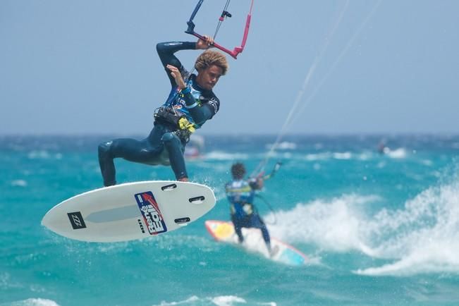 Prueba de Strapless en el Mundial de Kitesurf de Fuerteventura