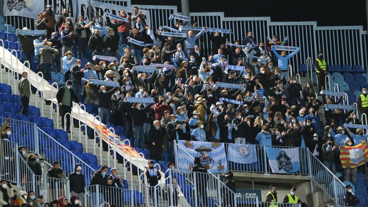 Las imágenes del Málaga CF - UD Ibiza.