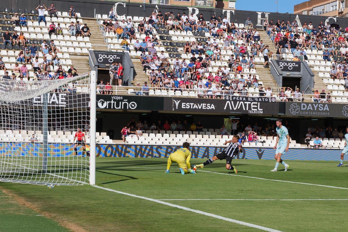 Las mejores imágenes del partido entre el FC Cartagena y el Betis Deportivo