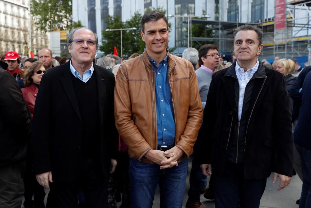 Manifestación del Primero de Mayo en Madrid