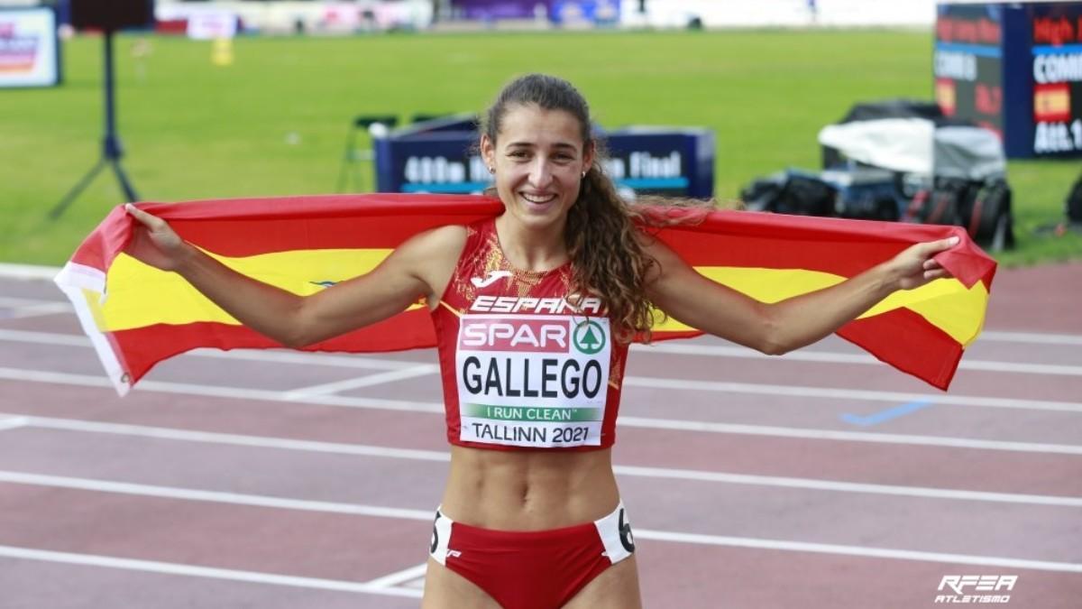 Sara Gallego hace historia en Tallinn