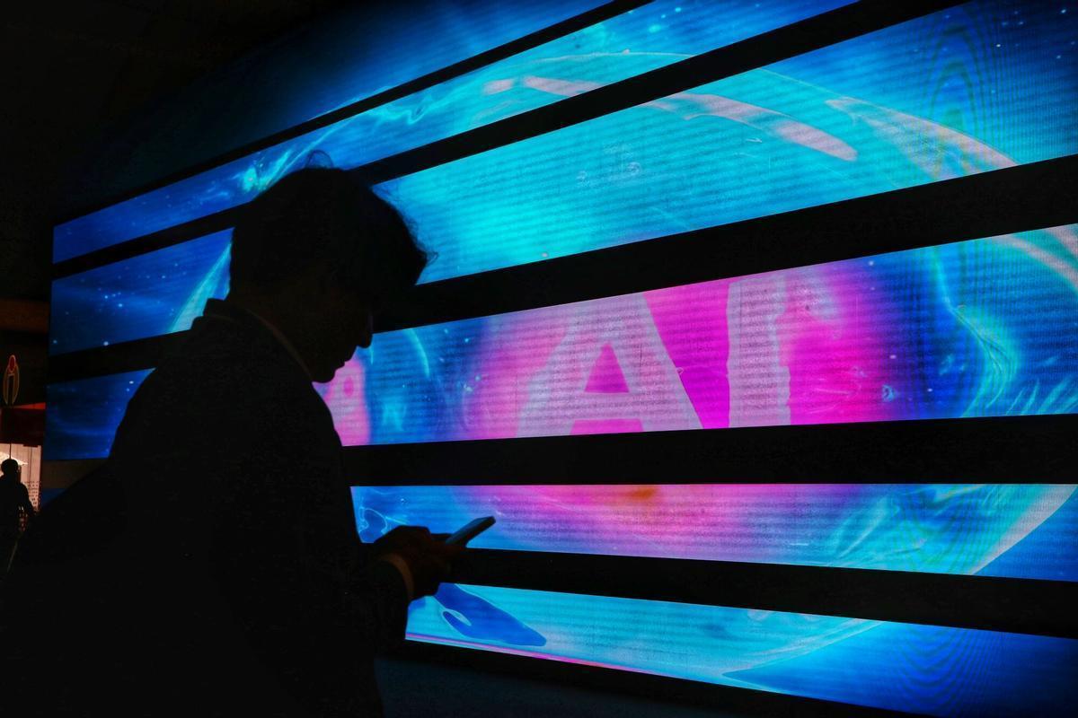 Un participante en el Mobile World Congress del año pasado