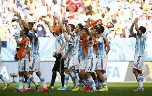 Las mejores imágenes del Argentina - Bélgica