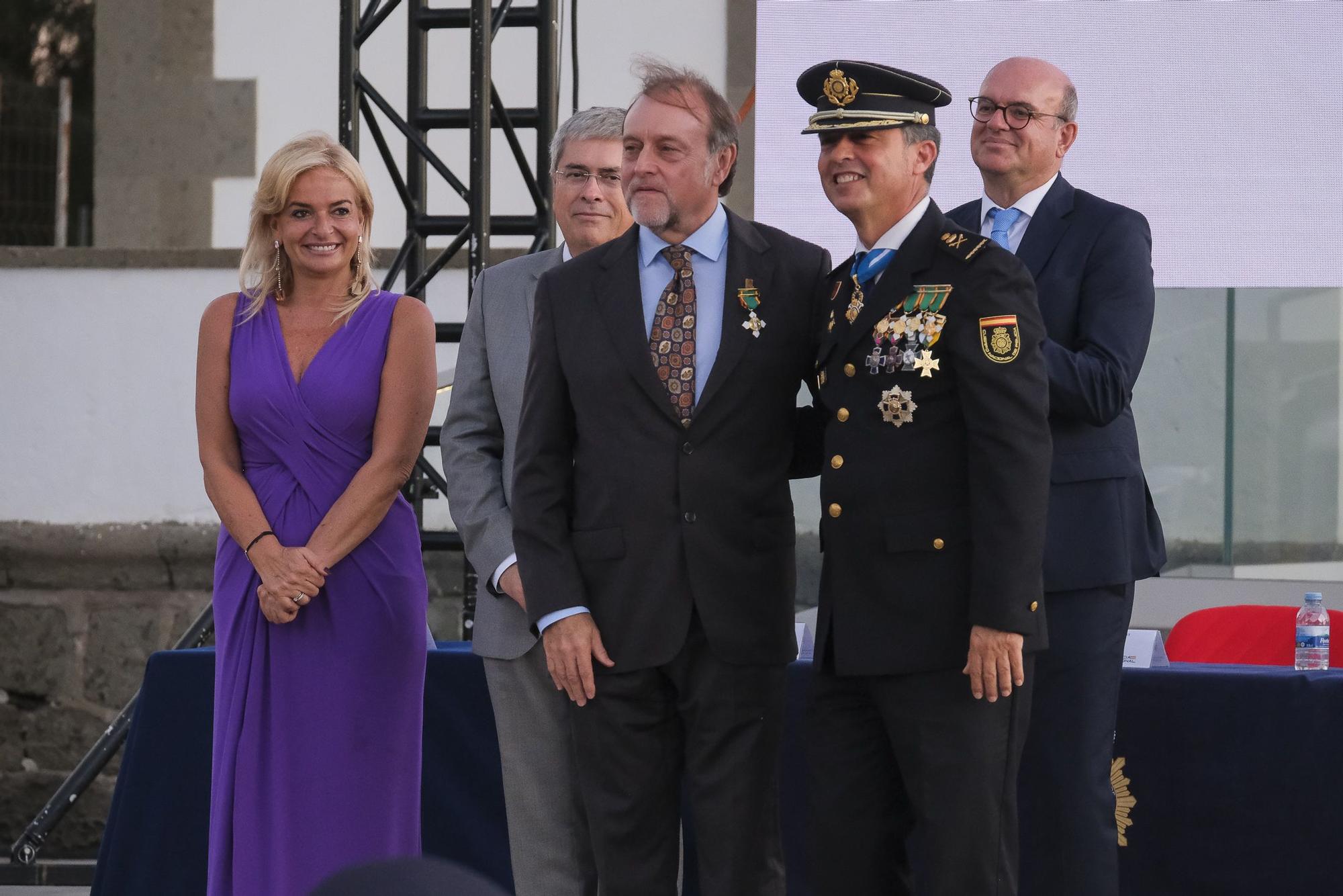 27-09-2024 SAN BARTOLOMÉ DE MASPALOMAS. Acto por el Día de la Policía Nacional, junto al Faro de Maspalomas  | 27/09/2024 | Fotógrafo: Andrés Cruz