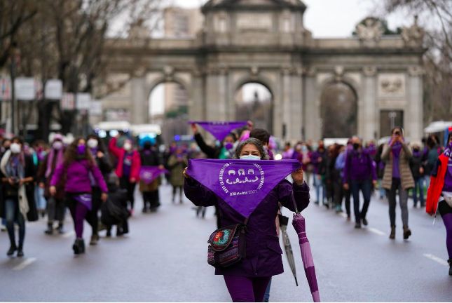 Manifestación del 8M en Madrid