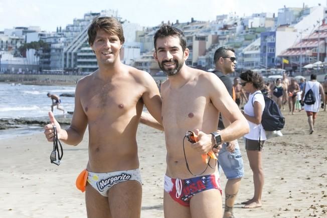 TRAVESÍA A NADO PLAYA DE LAS CANTERAS 2016