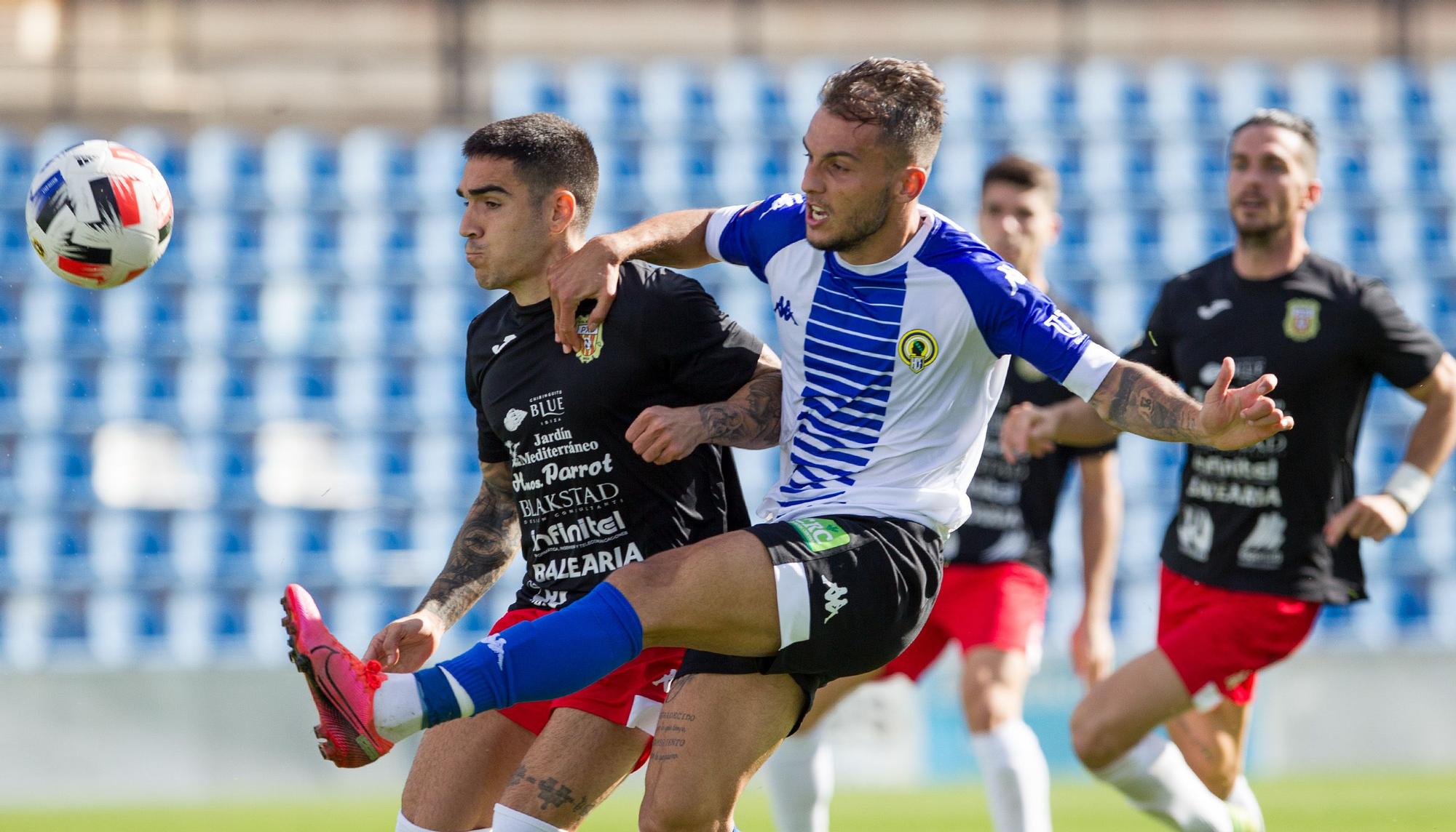 Las imágenes del partido Hércules - Peña Deportiva