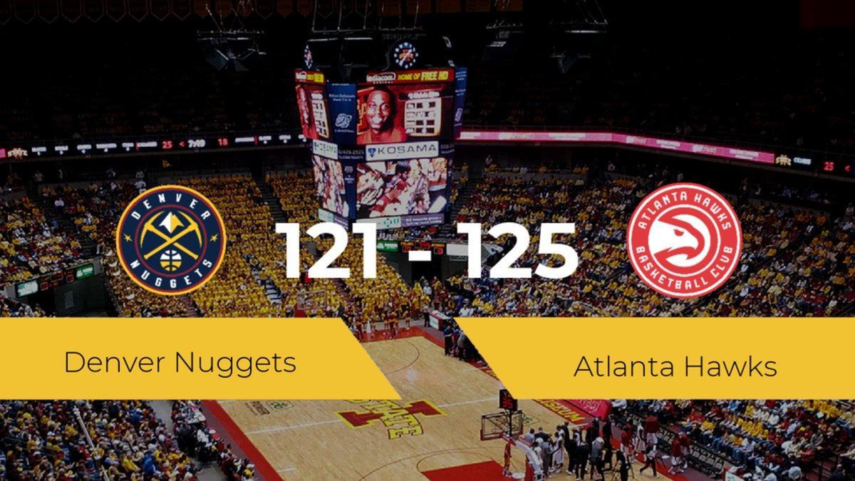 Atlanta Hawks se hace con la victoria en el Pepsi Center contra Denver Nuggets por 121-125