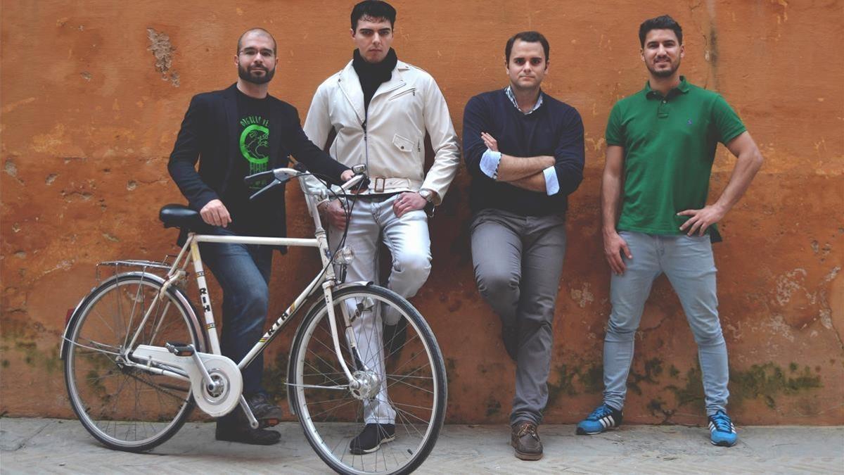 Equipo de Ciclogreen, una de las 'start-ups' sociales presentes en 4YFN.