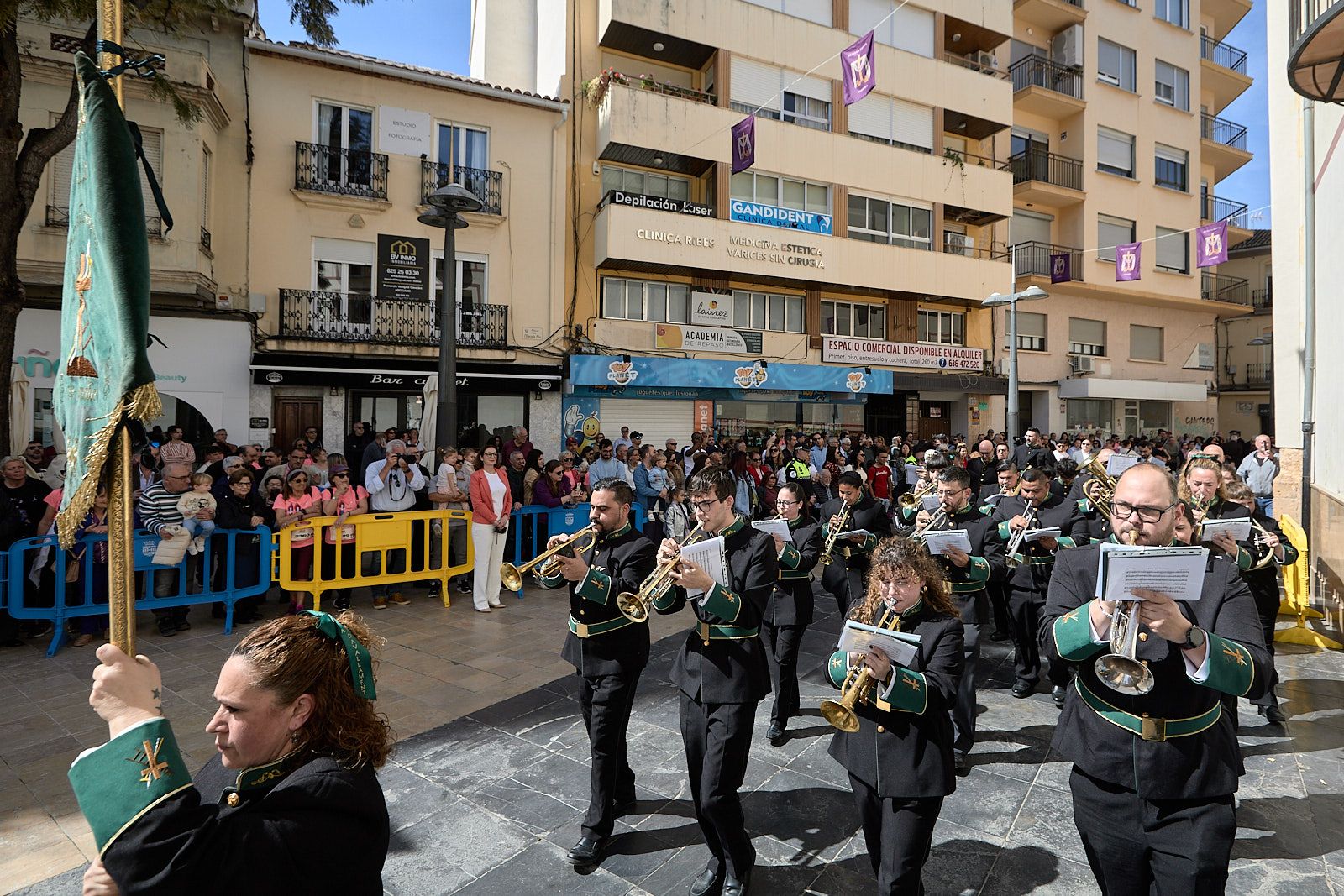 Tamborrada y Pregón de la Semana Santa de Gandia