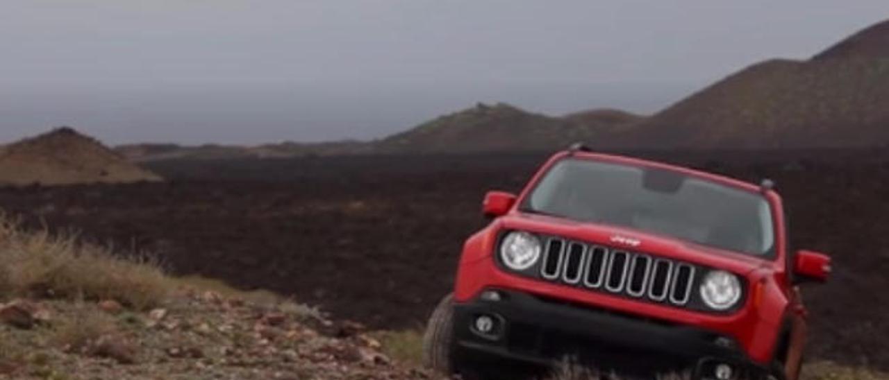 Jeep se suma a las grandes marcas que eligen Lanzarote para sus anuncios
