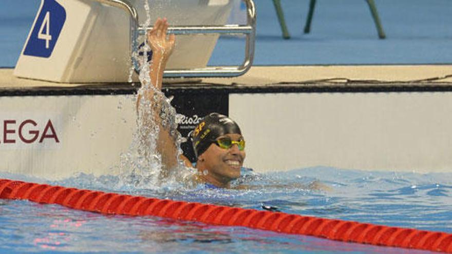 Perales suma una nueva plata en natación