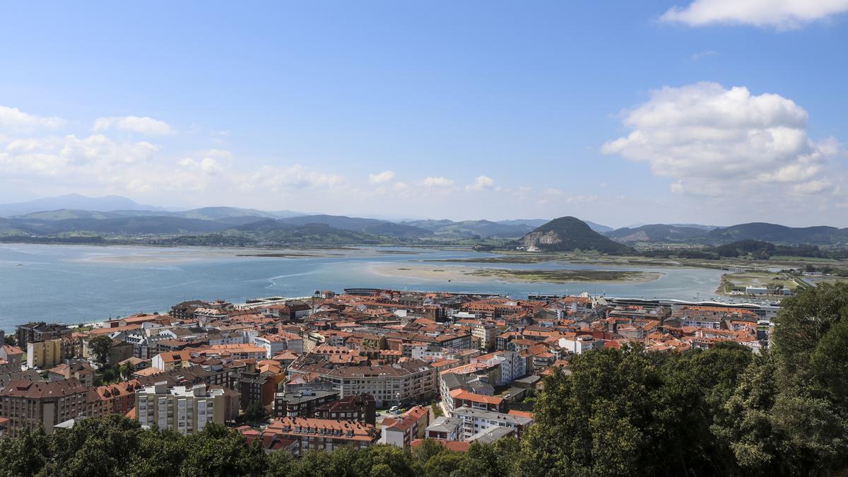 Vista aérea de Santoña