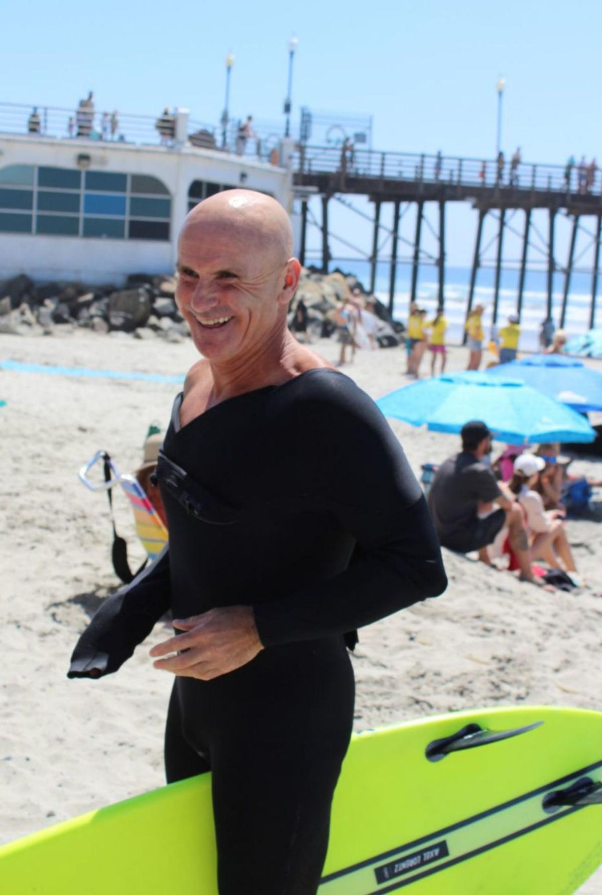 Aitor Francesena, surfista: "La mar m’ho ha pres tot i m’ho ha tornat tot"