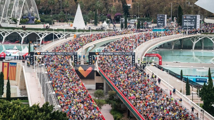 El Maratón Valencia 2022 saca un 8,4 de nota