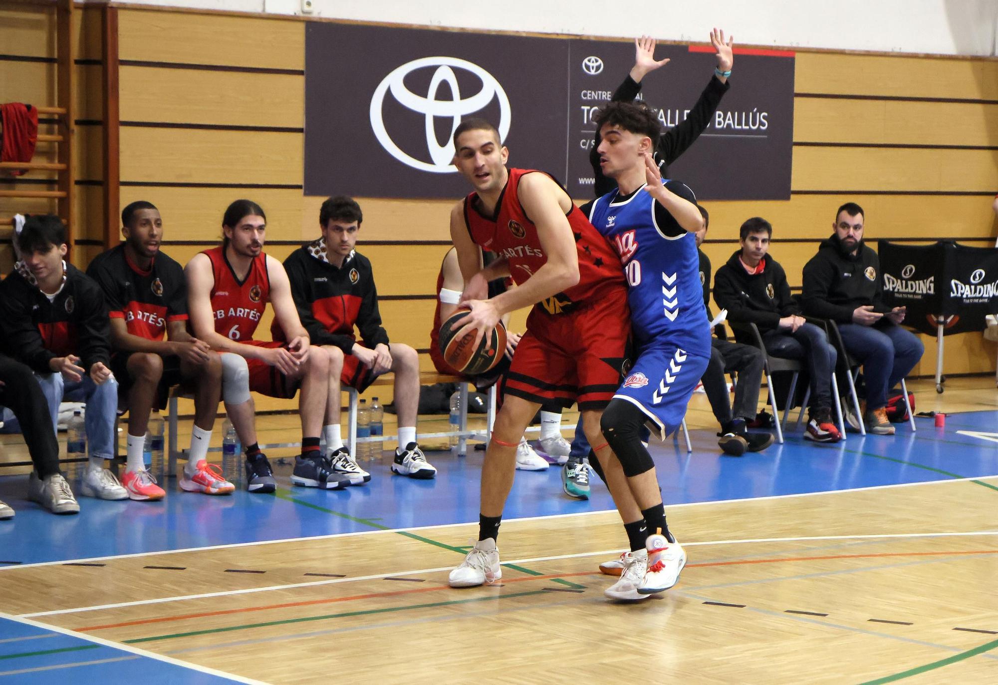 Imatges del Grup Via CB Artés - UB Sant Adrià de la Copa Catalunya masculina