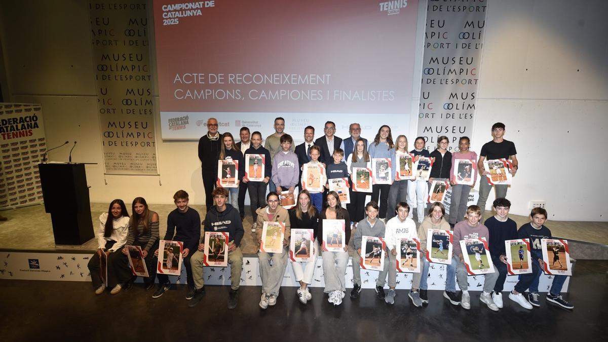 Acte de reconeixement als campions i finalistes de Catalunya juvenils 2025 / FCT