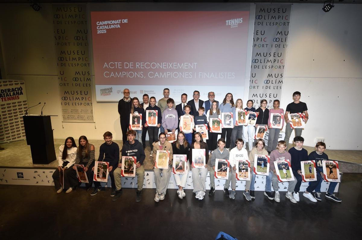 Acte de reconeixement als campions i finalistes de Catalunya juvenils 2025 / FCT