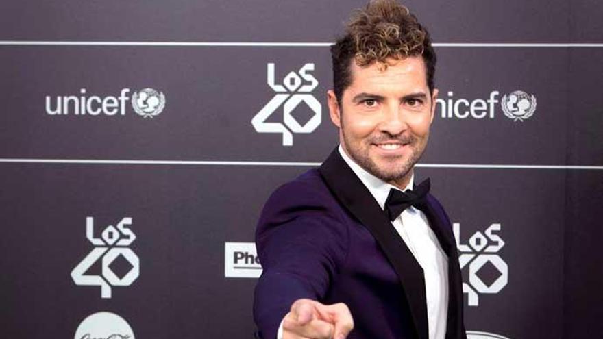 El cantante almeriense David Bisbal.