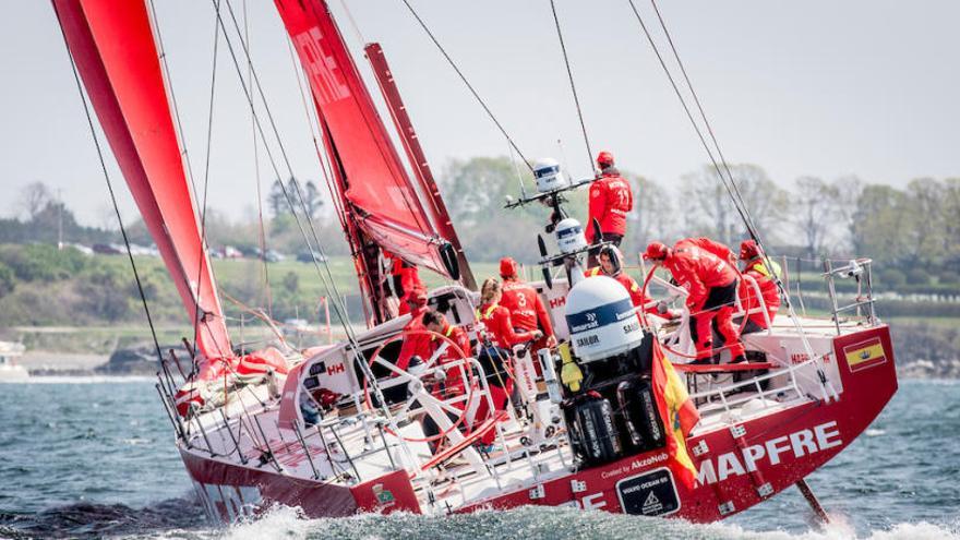 El barco español aspira a mantener el liderato en la novena etapa de Newport a Cardiff