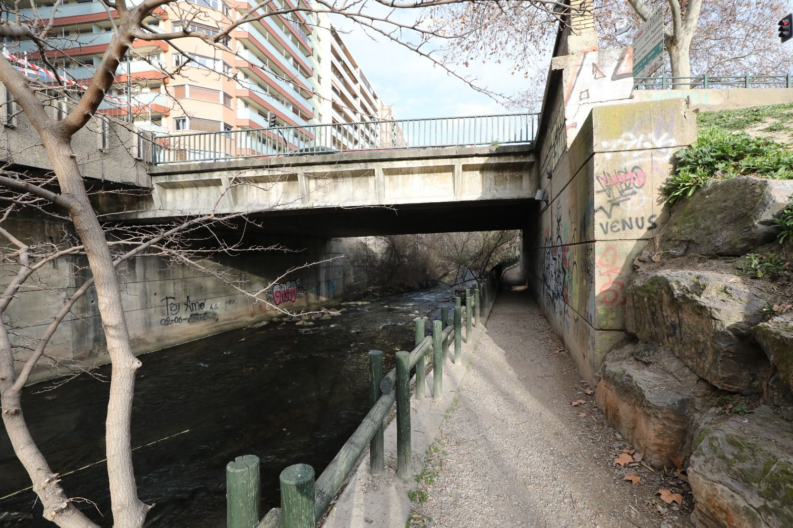 Así está la ribera del Huerva en la actualidad