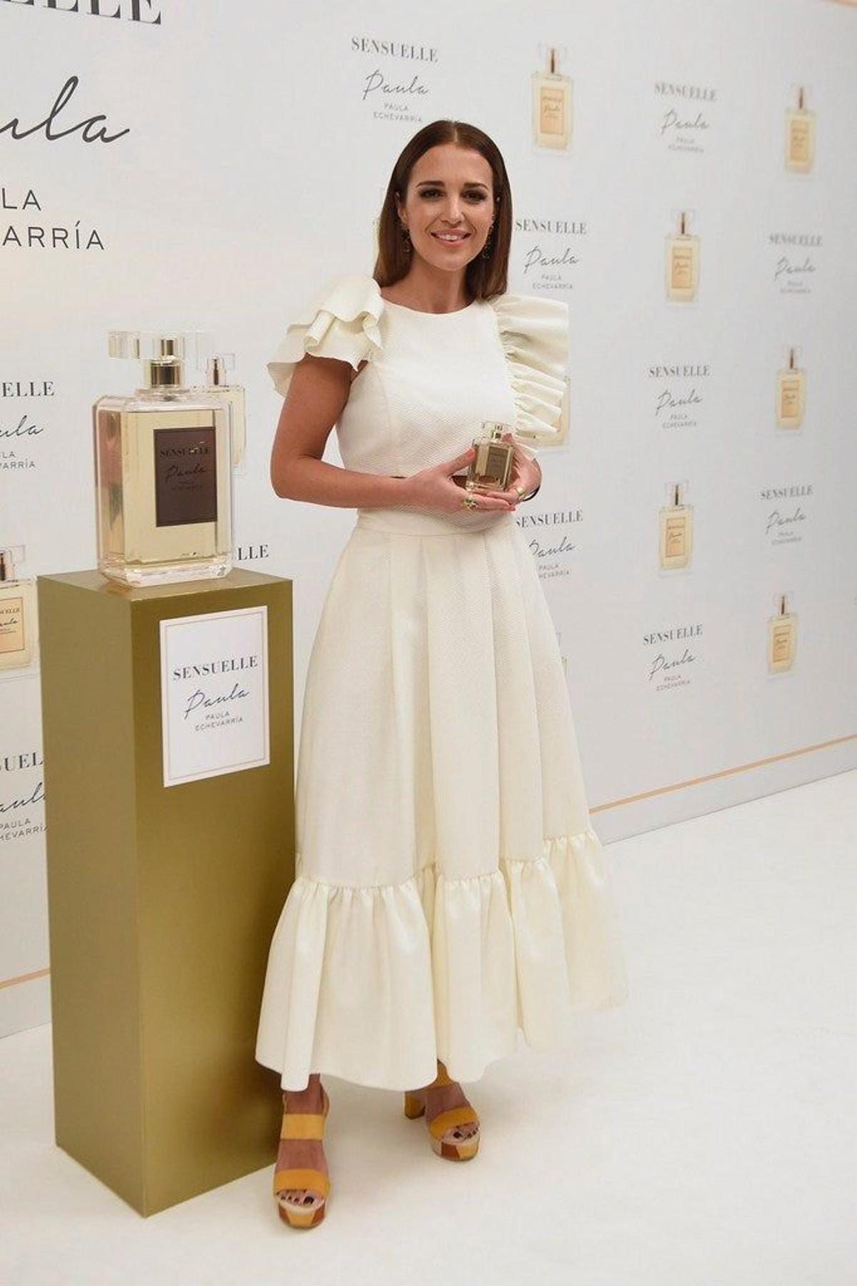 Paula Echevarría habla sobre los rumores de separación en la presentación de su perfume 'Sensuelle'