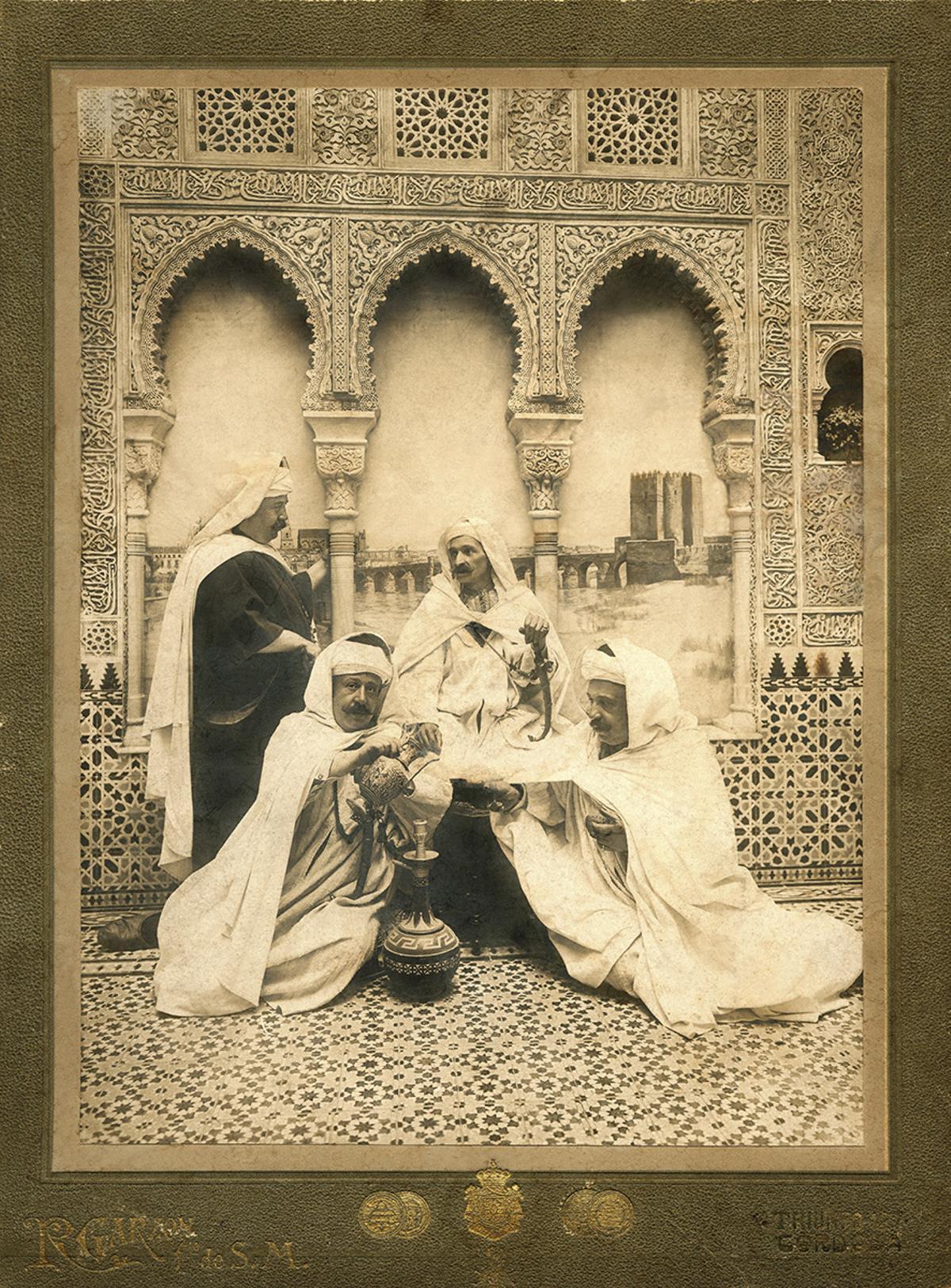 Retrato a la árabe Retrato a la árabe