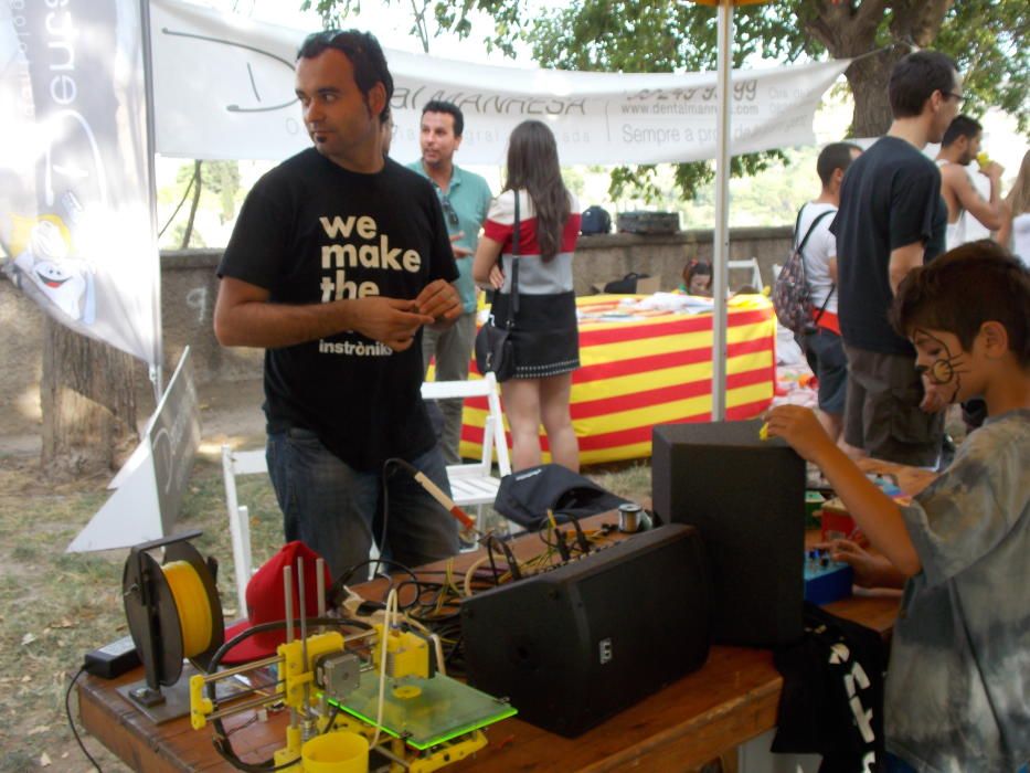 El Manrusionica uneix música i gastronomia al parc de la Seu