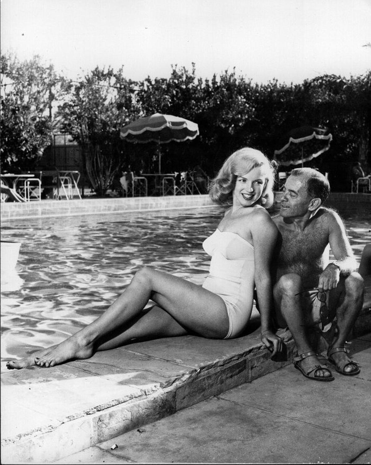 3. Marilyn Monroe lució el bañador como nadie