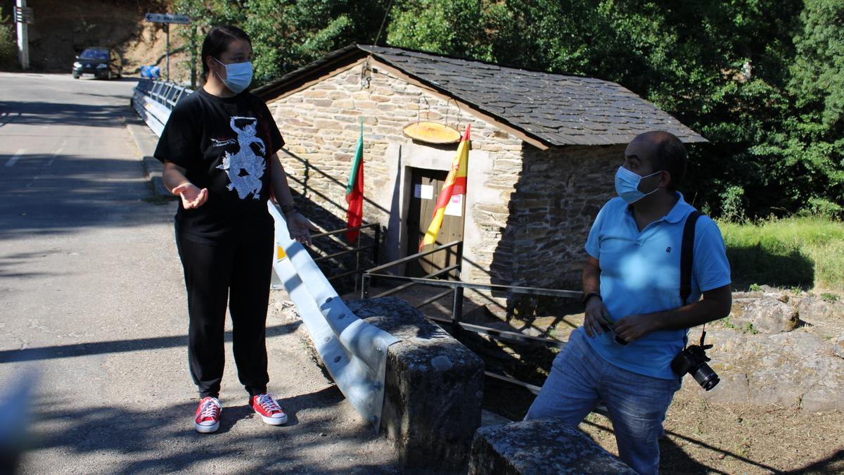 Estudio del dilecto de Rihonor, Ximena Acuña con Alberto Gómez