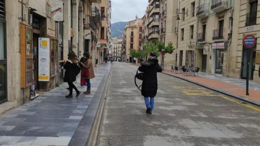 Guanyar Alcoi exige valentía al gobierno para la peatonalización de un centro urbano que se dirija a las personas