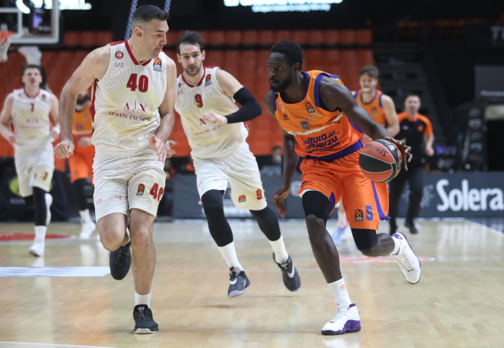 Las imágenes del Valencia Basket - Armani Milano