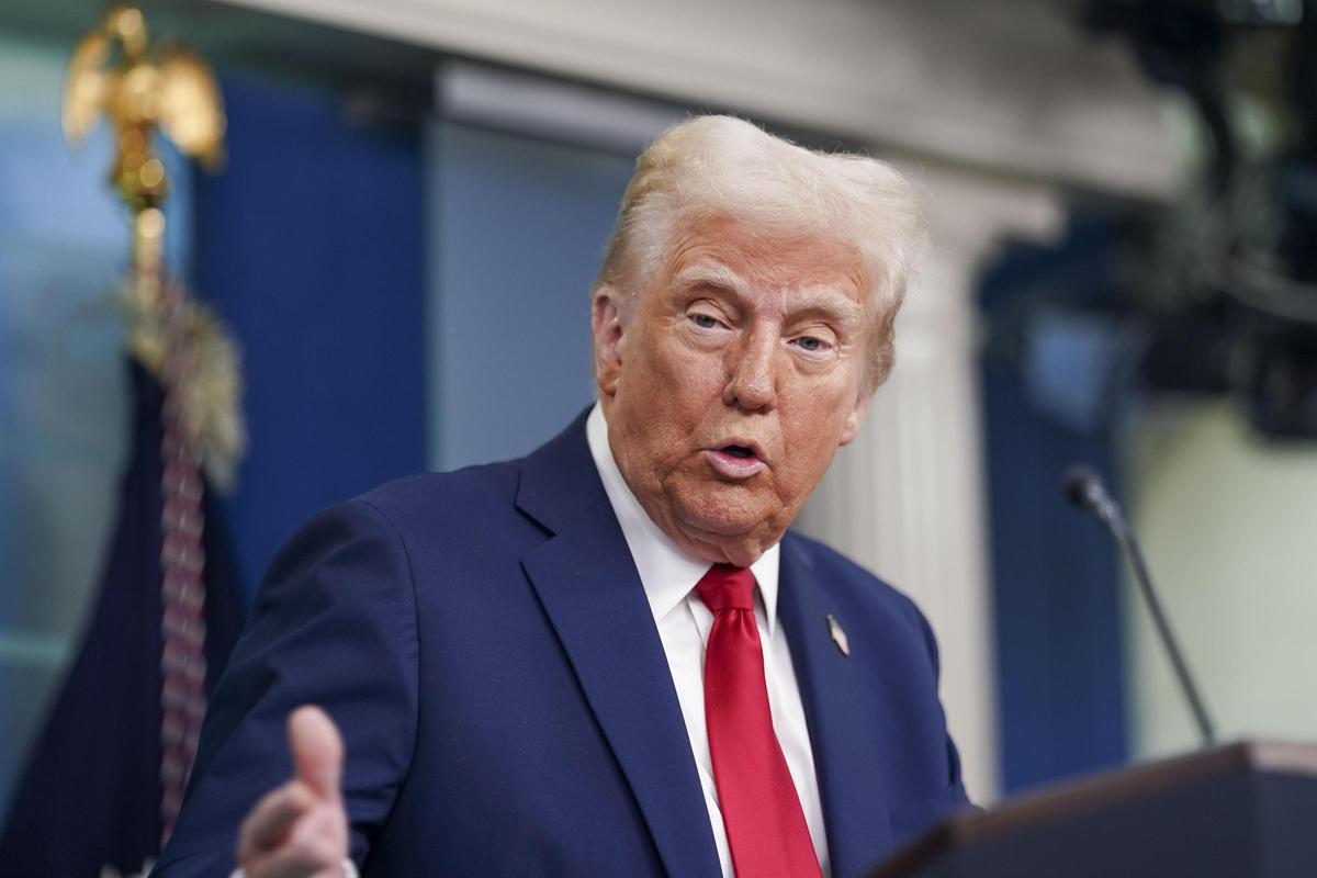 El presidente de Estados Unidos, Donald Trump.