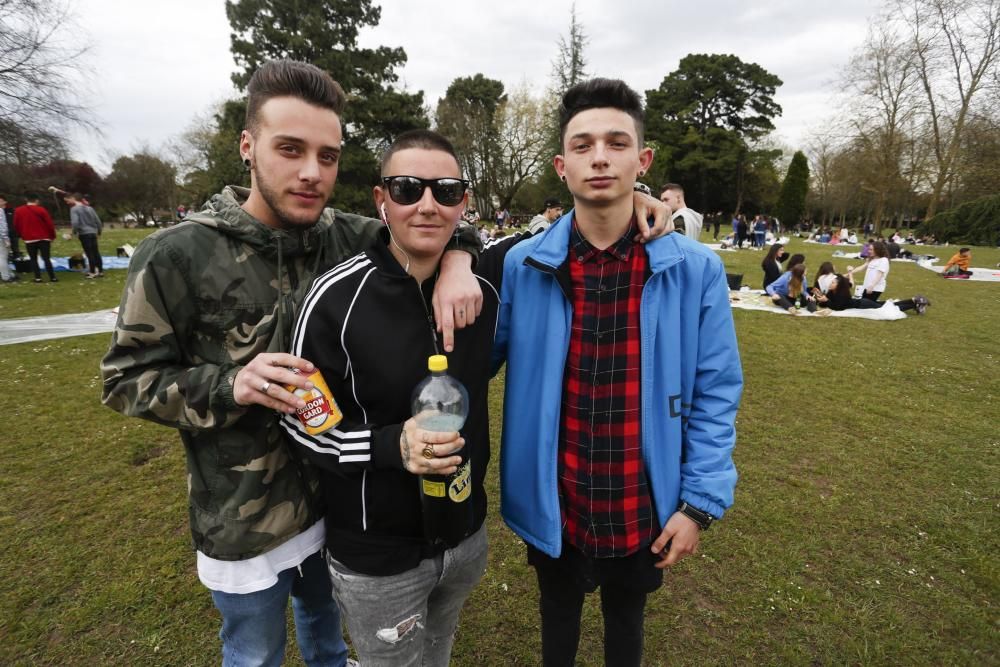 Comida en la Calle de Avilés 2018: ambientazo en el parque Ferrera